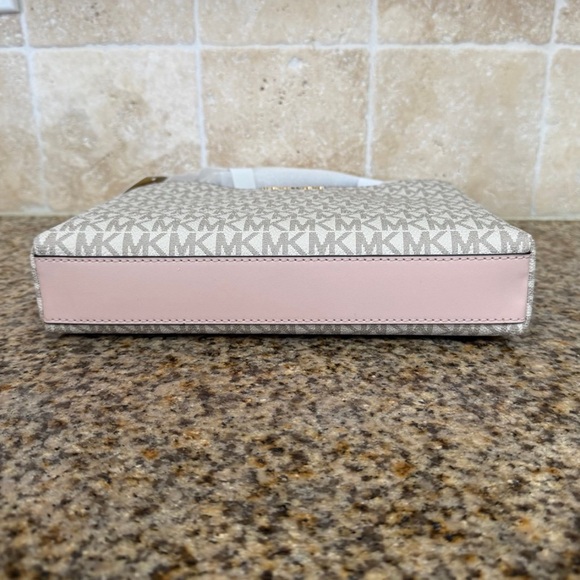 Michael Kors White and Gray Crossbody Monogram Bag NWT - Picture 3 of 7